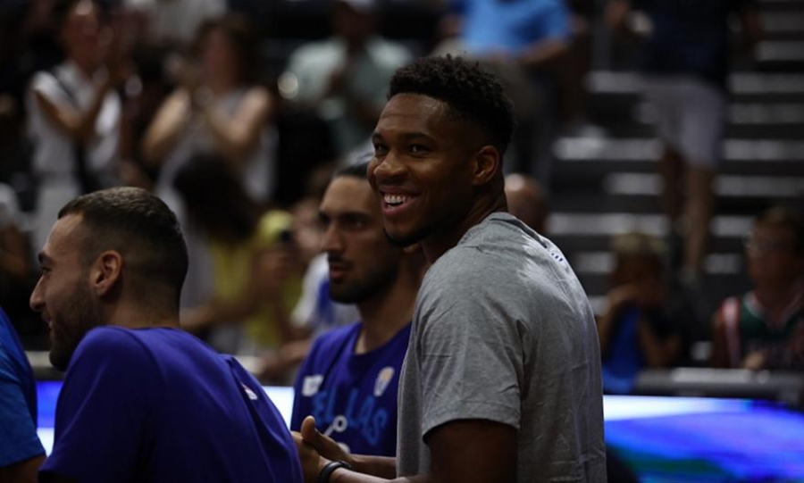 Έτοιμος ο Αντετοκούνμπο για το φιλικό με την Λετονία