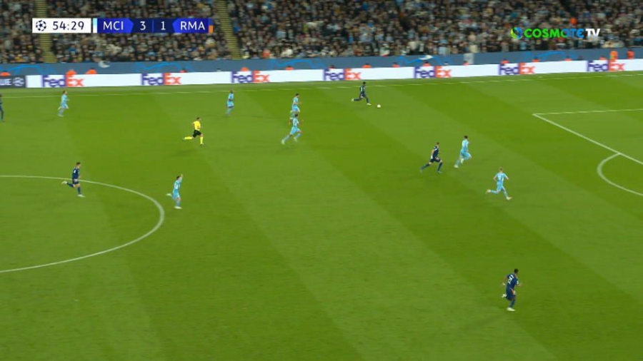 Μάντσεστερ Σίτι – Ρεάλ Μαδρίτης 3-2: Σκοράρει ο Φόντεν, αλλά μειώνει εκ νέου ο Βινίσιους! (video)