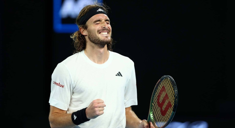 Τσιτσιπάς: «Από τα γήπεδα της Βουλιαγμένης, στο αγιασμένο Rod Laver Arena»