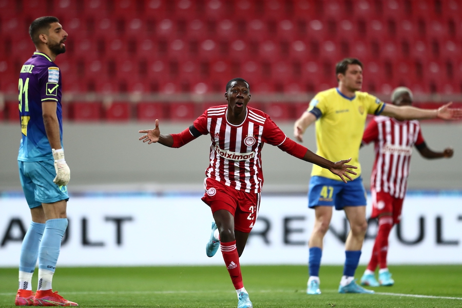 Ολυμπιακός – Παναιτωλικός 1-0: Ο Φαντιγκά ανοίγει λογαριασμό και δίνει προβάδισμα-πρόκρισης για τους Πειραιώτες! (video)