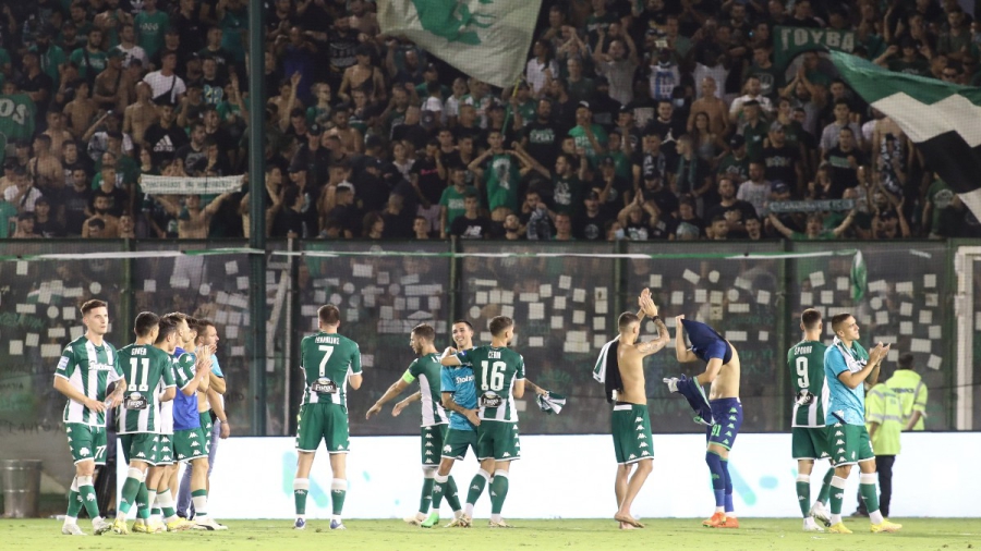 Παναθηναϊκός: Οι πανηγυρσιμοί του «πράσινου» πάγκου μετά την λήξη του ντέρμπι με την ΑΕΚ