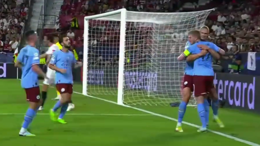 Σεβίλλη - Μάντσεστερ Σίτι 0-1: Ας «μαζέψει» κάποιος τον Χάαλαντ, σκόραρε το 11ο γκολ στη σεζόν! (video)