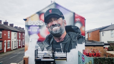 Νέο μαγικό γκράφιτι για τον Κλοπ στο Λίβερπουλ!