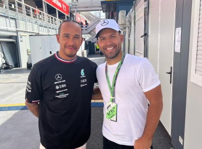 Formula 1: Στο πλευρό του Χάμιλτον ο Αγουέρο