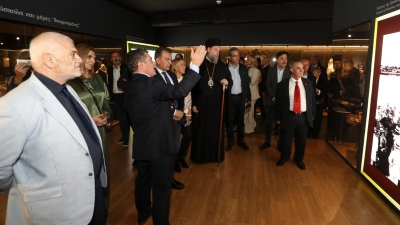 «Κιβωτός της Ρωμιοσύνης»: Στιγμές από τα εγκαίνια του Μουσείου Προσφυγικού Ελληνισμού στο γήπεδο της ΑΕΚ! (video)