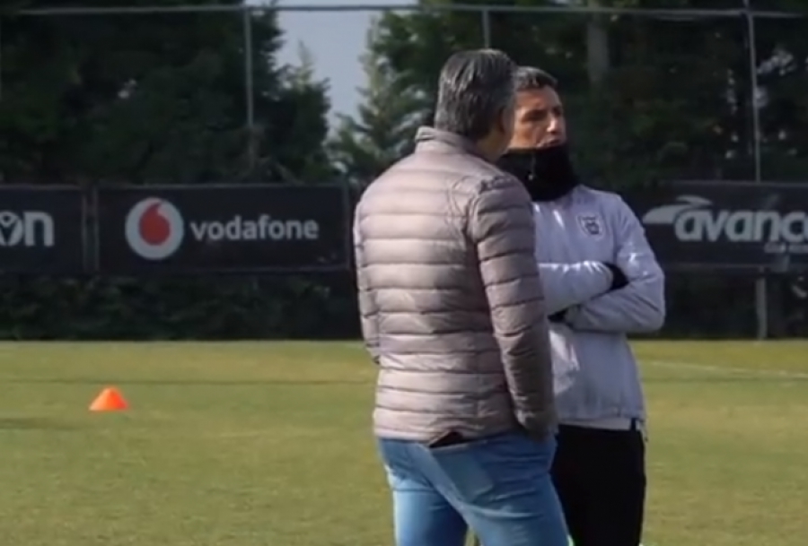 ΠΑΟΚ: Στην προπόνηση ο Μπότο, τετ α τετ με Λουτσέσκου (video)