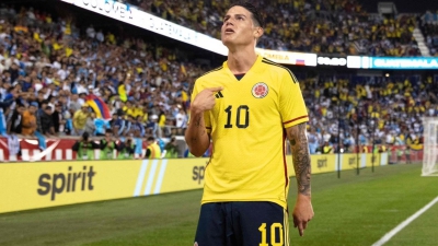 Καλή εμφάνιση και γκολ για τον Χάμες Ροντρίγκες με την Κολομβία (video)