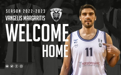 Ανακοίνωσε την επιστροφή Μαργαρίτη ο ΠΑΟΚ: «Ο αρχηγός είναι εδώ»