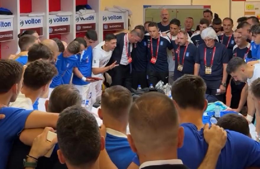 Εθνική ομάδα: Η ομιλία του Μπακασέτα πριν το ματς με την Λευκορωσία