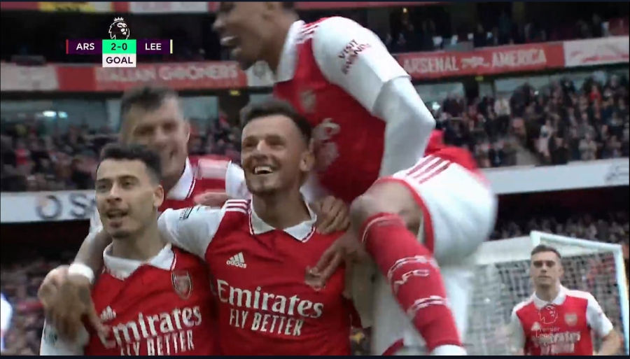 Άρσεναλ – Λιντς 2-0: Γκολ ξανά ο Γουάιτ, «δώρο» από τον Μαρτινέλι! (video)