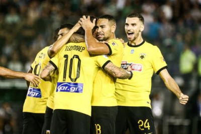 Η παρακάμερα της ΑΕΚ για το «διπλό» μέσα στη Λεωφόρο (video)