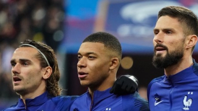 Με Εμπαπέ και Ζιρού η Γαλλία κόντρα στην Αυστρία