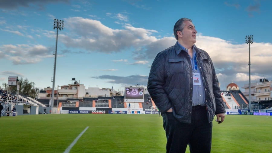 Μπούσης: «Θα χτίσουμε γήπεδο περίπου 12.000 θέσεων»