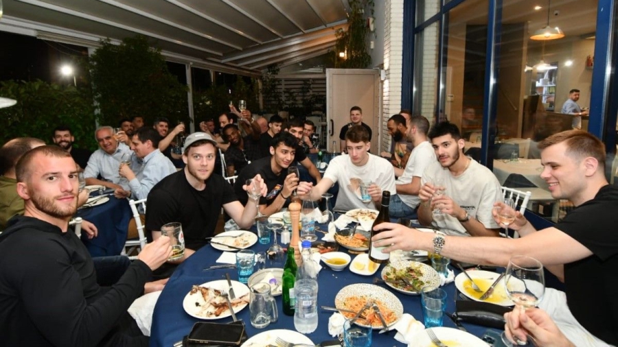Παναθηναϊκός: Δείπνο σε οικογενειακό κλίμα ενόψει των τελικών της Basket League