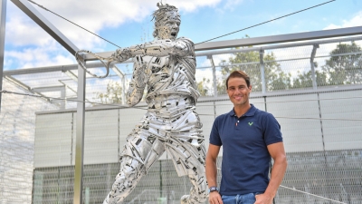 Rafael Nadal: Ο Ισπανός θρύλος του Τένις απέκτησε το δικό του άγαλμα στο Roland Garros