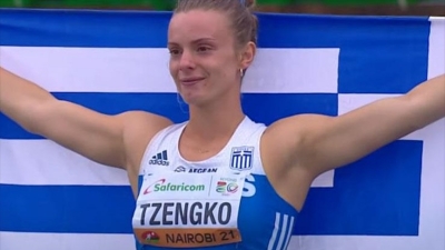 Παγκόσμιο Στίβου Κ-20: Η Ελίνα Τζένγκο έφερε το 13ο μετάλλιο της χώρας μας στην ιστορία της διοργάνωσης