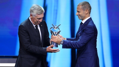 Ο Αντσελότι προπονητής της χρονιάς από την UEFA!