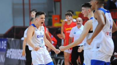Η Εθνική Παίδων «διέλυσε» την Ισπανία (75-47), στην πρεμιέρα του Eurobasket U16