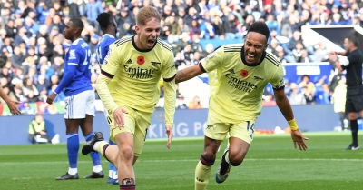 Λέστερ – Άρσεναλ 0-2: Ο συγκλονιστικός Ράμσντεϊλ κράτησε το «μηδέν» και μαζί με τους Γκάμπριελ και Σμιθ Ρόου χάρισαν διπλό... τετράδας στους κανονιέρηδες! (video)