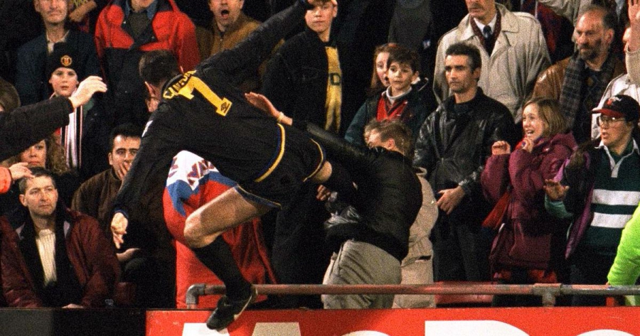 Ο Καντονά, η κλωτσιά και η «επανάσταση» κατά του ρατσισμού στο ποδόσφαιρο! (video)