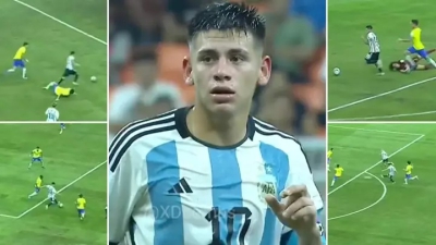 Do it like Messi: Ο Κλαούντιο Ετσεβέρι βαδίζει στα... χνάρια του Αργεντίνου σουπερστάρ (video)