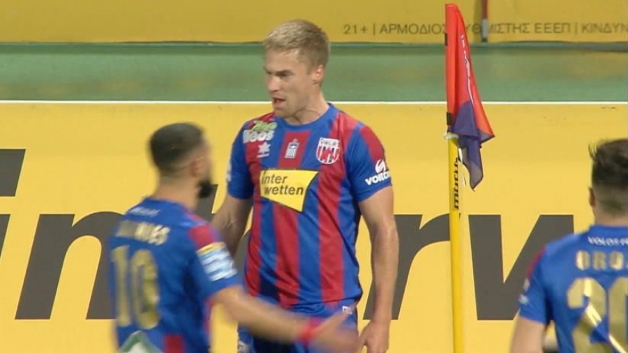 Βόλος - Παναθηναϊκός 1-0: Ο Φαν Βέερτ ανοίγει το σκορ, μετά από ολέθριο λάθος του Κώτσιρα! (video)