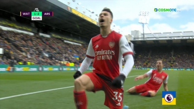 Γουότφορντ – Άρσεναλ 1-3: Τρίτο γκολ για τους «κανονιέρηδες», σε φάση που ξεκίνησε από τον… Αρτέτα (video)