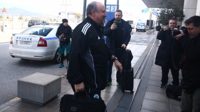 Παναθηναϊκός: Με χαμόγελα αναχώρησε για την Τσεχία!