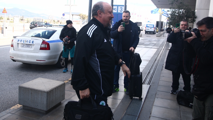 Παναθηναϊκός: Με χαμόγελα αναχώρησε για την Τσεχία