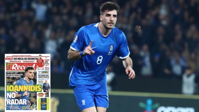 Πρωτοσέλιδο στη Record ο Ιωαννίδης: «Είναι στο ραντάρ της Σπόρτινγκ!»