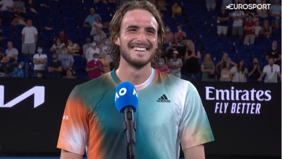 Τσιτσιπάς: «Ο γιατρός μου δεν πίστευε ότι θα μπορέσω να παίξω... του απέδειξα πως έκανε λάθος» (video)