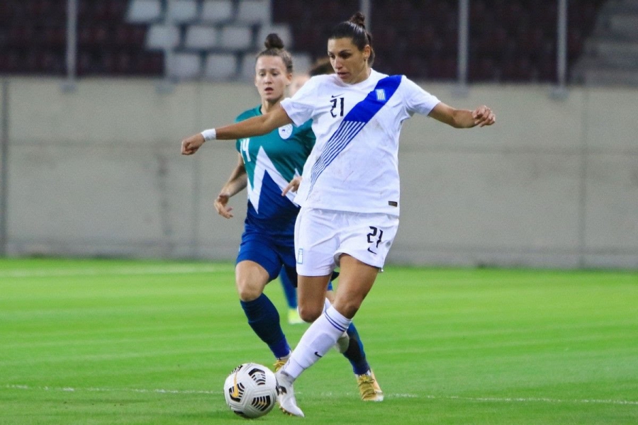 Εθνική Γυναικών: Πήρε την ισοπαλία η Ελλάδα (0-0) κόντρα στην Σλοβενία
