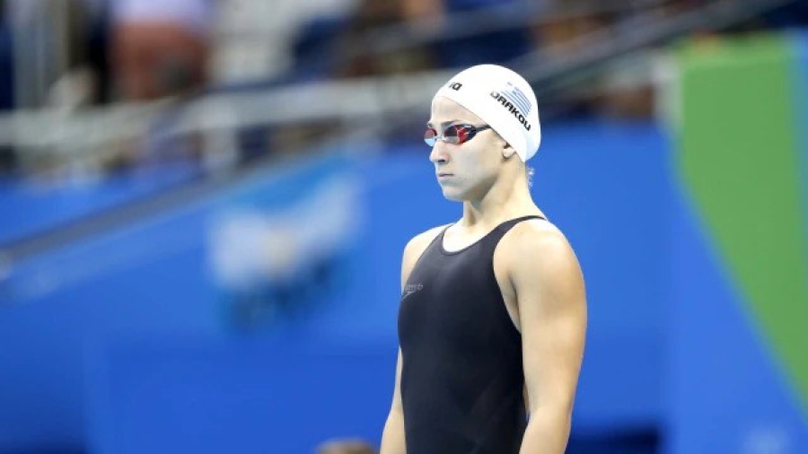 Με δεύτερη καλύτερη επίδοση στον τελικό των 50 μέτρων ύπτιο η Νόρα Δράκου!