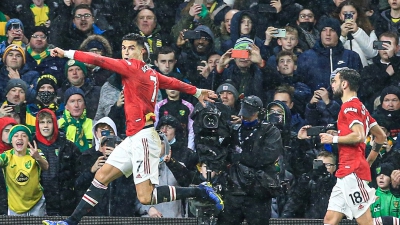 Νόριτς – Μάντσεστερ Γιουνάιτεντ 0-1: «Διπλό» τετράδας για τον αήττητο Ράνγκνικ, με τον Ρονάλντο να κρίνει… πάλι το ματς! (video)