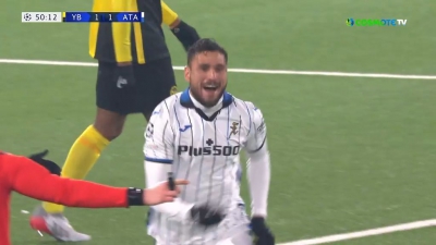 Γιανγκ Μπόις - Αταλάντα 1-2: Οβίδα του Παλομίνο και νέο προβάδισμα για τους Ιταλούς (video)