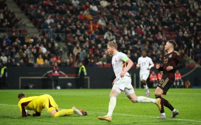Γερμανία – Βέλγιο 2-3: Φιλική τριάρα με «όργια» του κεφάτου Ντε Μπρόινε