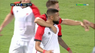 Βόλος – ΠΑΣ Γιάννινα 1-0: Εκπληκτική εκτέλεση φάουλ του Φερνάντες για το πρώτο γκολ στο ματς! (video)