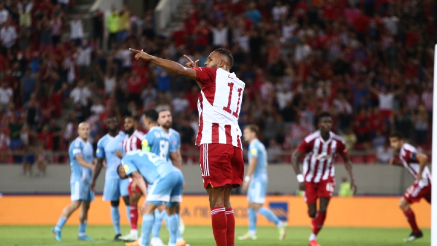 Ελ Αραμπί: «Χάρηκα που σκόραρα, ο Ολυμπιακός είναι εδώ για να παλέψει»