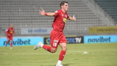 Βόλος – Ιωνικός 1-0: «Άνοιξε» το σκορ με κεφαλιά ο Κούτσιας (video)