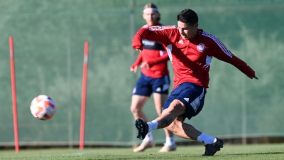 Ολυμπιακός: Εκτός προπόνησης ο Χάμες, διάστρεμμα ο Μπα