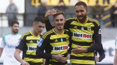 Άρης - Λεβαδειακός 1-0: Άνετα στα προημιτελικά οι «κιτρινόμαυροι» και τώρα... Ολυμπιακός (video)