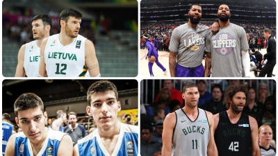 Οι… Καλαϊτζάκηδες πριν τον Παναγιώτη και τον Γιώργο: Δίδυμοι στο μπάσκετ που φόρεσαν μαζί την ίδια φανέλα