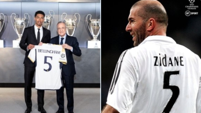 Μπέλινγκχαμ: Το νέο Νο.5 της «Βασίλισσας» μετά τον θρύλο, Ζιντάν (video)