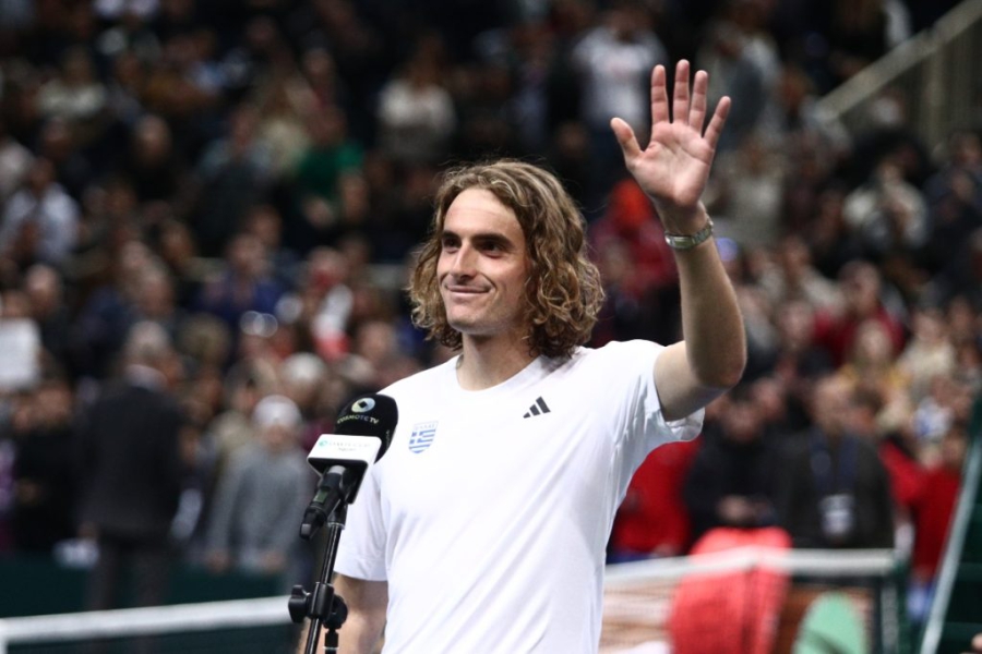 Στέφανος Τσιτσιπάς: «Αξέχαστη εμπειρία να αγωνίζεσαι μπροστά σε 12.400 Έλληνες που έγραψαν ιστορία»