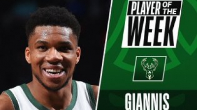 Παίκτης της εβδομάδας ο Αντετοκούνμπο!