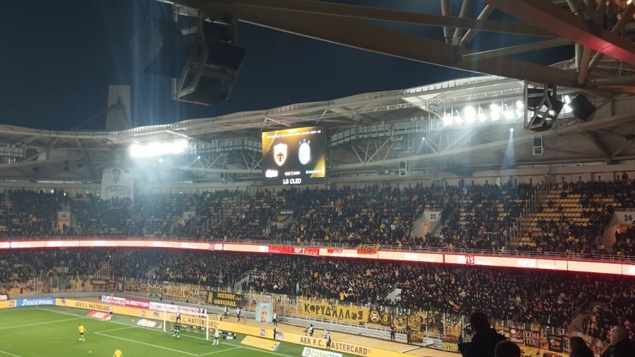 «ΑΕΚ σε αγαπώ…»: Όλη η OPAP Arena στο πόδι, 76 ημέρες μετά! (video)