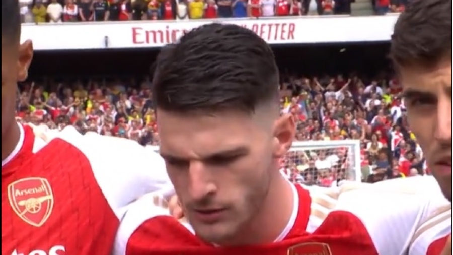 Ο Ράις αρχίζει και «δένεται» με την Άρσεναλ… (video)