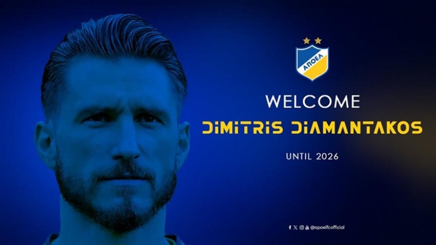Ο Διαμαντάκος επέστρεψε στην Ευρώπη για τον ΑΠΟΕΛ