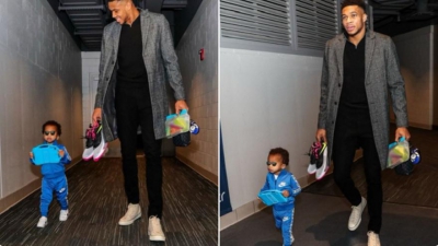 Γιάννης Αντετοκούνμπο: Με την καλύτερη… παρέα στο Fiserv Forum