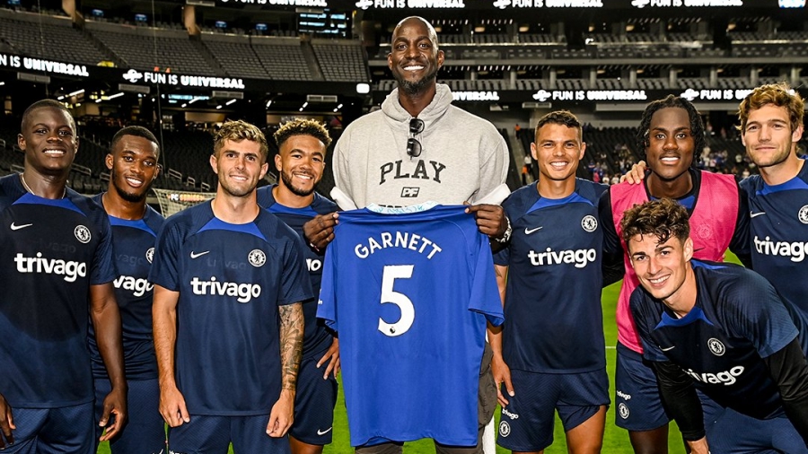 «Άρωμα» NBA στην προετοιμασία της Τσέλσι, με... Κέβιν Γκαρνέτ!